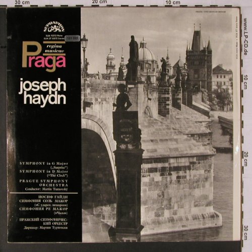 Haydn,Joseph: Symphony in G Major, Surprise/Clock, Supraphon (SUA ST 50572), CZ, Ri, 1967 Typ: LP Best.-Nr.: K784 Preis: 9,00 Euro