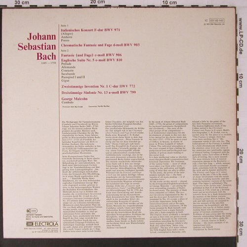 Bach,Johann Sebastian: Italinisches Konzert, Chromatische, EMI(037-02 142), D, m /vg+, 1972 - LP - K785 - 7,50 Euro
