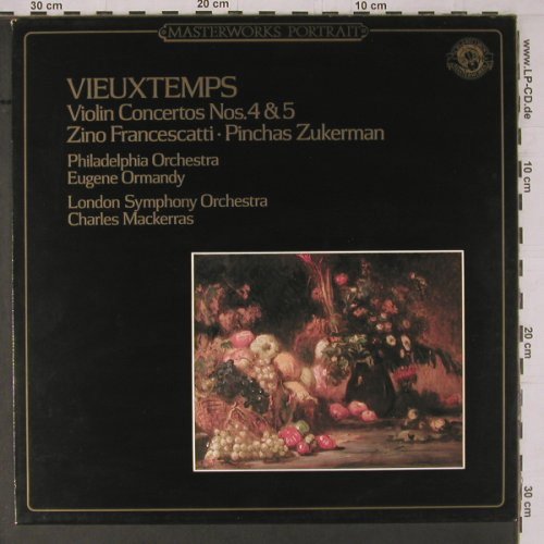 Vieuxtemps,Henri: Violin Concertos Nos.4&5, op.31/37, CBS Masterworks(MP 39125), NL, 1984 - LP - K801 - 12,50 Euro