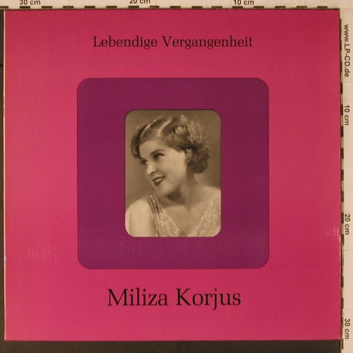 Korjus,Miliza: Lebendige Vergangenheit, LV (LV 72), A Typ: LP Best.-Nr.: K803 Preis: 7,50 Euro