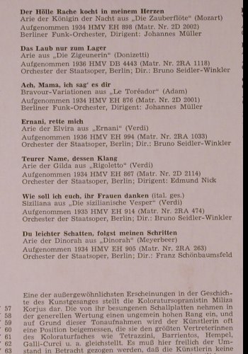 Korjus,Miliza: Lebendige Vergangenheit, LV (LV 72), A Typ: LP Best.-Nr.: K803 Preis: 7,50 Euro