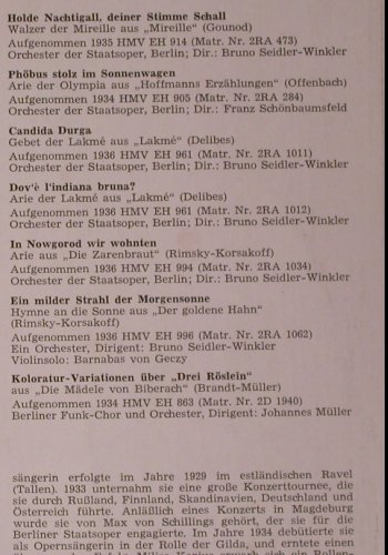 Korjus,Miliza: Lebendige Vergangenheit, LV (LV 72), A Typ: LP Best.-Nr.: K803 Preis: 7,50 Euro