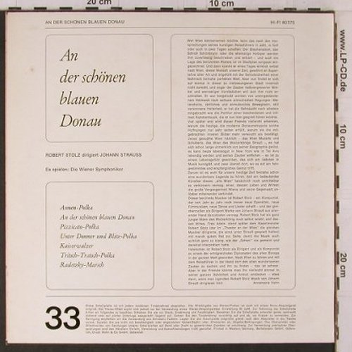 Strauss,Johann: An der schönen blauen Donau, Mercato(60 575), D,  - 10inch - K818 - 5,00 Euro