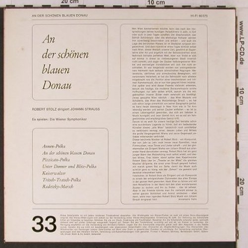 Strauss,Johann: An der schönen blauen Donau, Mercato (60 575), D Typ: 10" Best.-Nr.: K818 Preis: 5,00 Euro