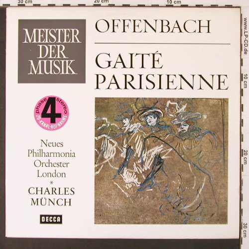 Offenbach,Jacques: Gaite Parisienne, Decca, wh.Muster(SMD 1112), D,  - LP - K81 - 7,50 Euro