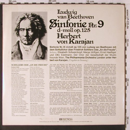 Beethoven,Ludwig van: Sinfonie Nr.9 d-moll Op.125, EMI(64 929), D,Club Ed.,  - LP - K822 - 6,00 Euro