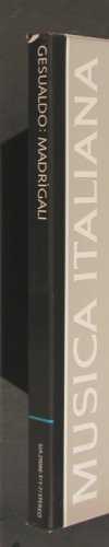 Gesualdo,Carlo: Sämtliche fünfstimmigen Madrigale, Telefunken (SJA 25 086-T/1), D, 1969 Typ: 7LP Best.-Nr.: K829 Preis: 30,00 Euro