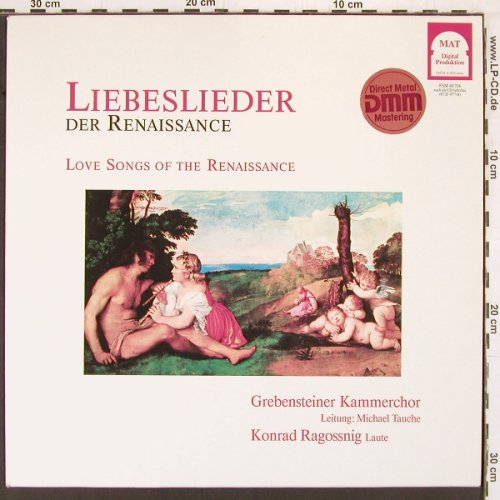 V.A.Liebeslieder der Renaissance: Clement Jannequin.. Leonard Lechner, MAT / WDR(FSM 68 714), D, 1988 - LP - K838 - 9,00 Euro