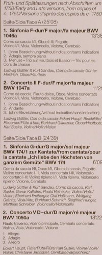 Bach,Johann Sebastian: Brandenburgische Konzerte, Capriccio(41 563 8), D, 1984 - LP - K843 - 7,50 Euro