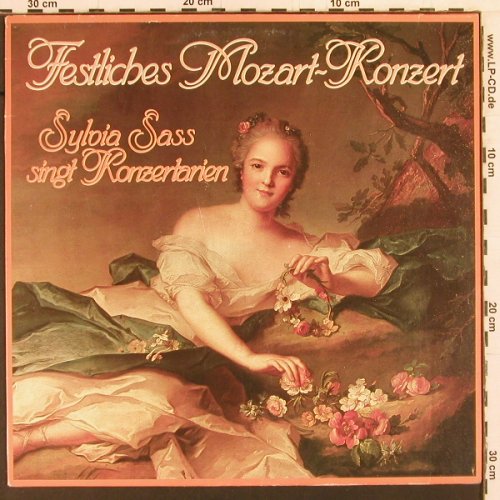 Mozart,Wolfgang Amadeus: Mozart-Konzert mit Sylvia Sass, Pandora(32 131 5), D, m /vg+, 1981 - LP - K852 - 6,00 Euro