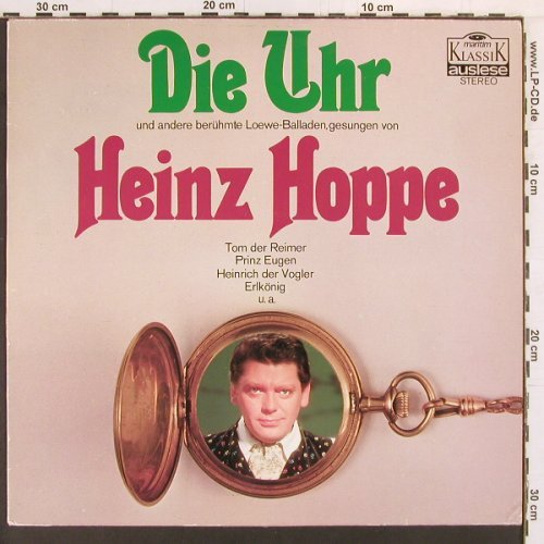 Loewe,Carl: Die Uhr und andere b. Balladen, Maritim(47 306 NK), D, 1976 - LP - K854 - 6,00 Euro