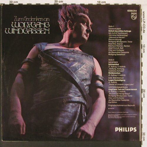 Windgassen,Wolfgang: Zum Gedenken an, Foc, Philips(6566 014), D, 1973 - LP - K860 - 7,50 Euro