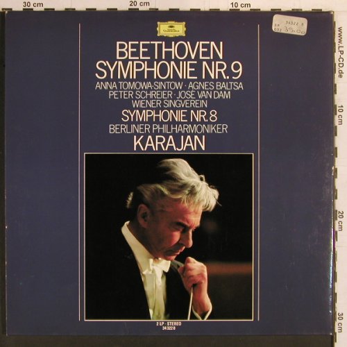 Beethoven,Ludwig van: Sinfonie Nr.9, Foc, D.Gr. Club Ed.(34 322 8), D, Ri, 1977 - 2LP - K876 - 7,50 Euro