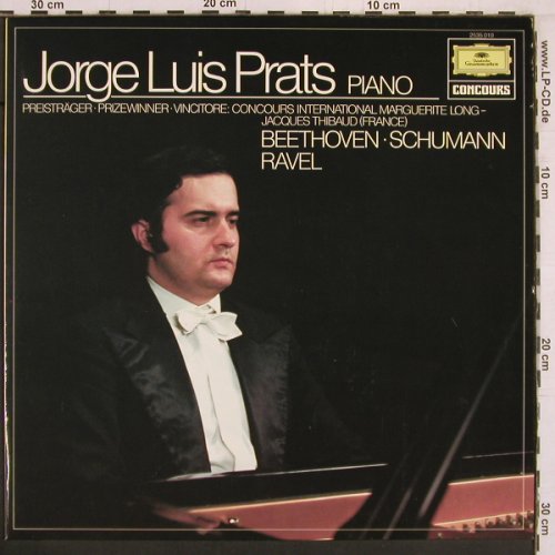 Prats,Jorge Luis: Beethoven,Schumann, Ravel, D.Gr. Concours(2535 010), D, 1980 - LP - K880 - 9,00 Euro