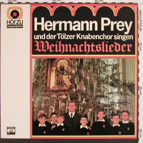 Prey,Hermann - Tölzer Knabenchor: singen Weihnachtslieder, HörZu (SHZE 180), D Typ: LP Best.-Nr.: K887 Preis: 7,50 Euro