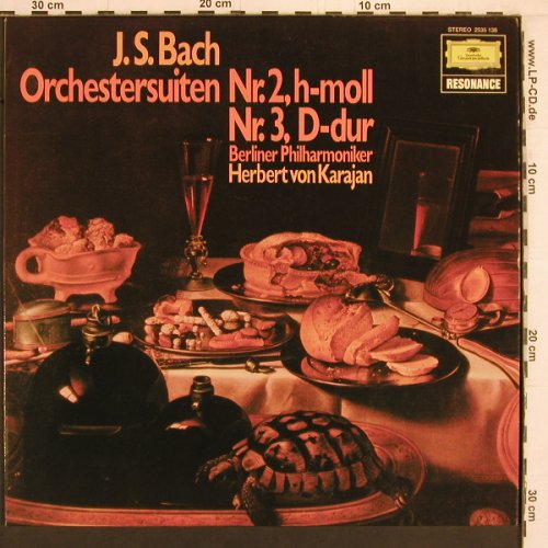 Bach,Johann Sebastian: Orchestersuiten Nr.2 h-moll & Nr.3, D.Gr. Resonance(2535 138), D,  - LP - K890 - 6,00 Euro