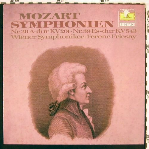 Mozart,Wolfgang Amadeus: Sinfonien Nr.29 & 39, KV.201, 543, D.Gr. Resonance(2535 130), D,m-/vg+,  - LP - K893 - 6,00 Euro