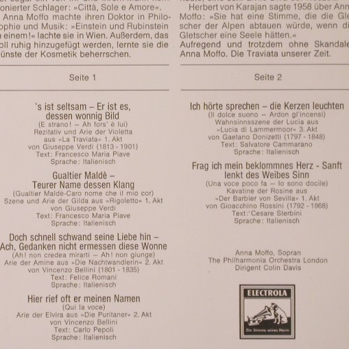 Moffo,Anna: Same, HörZu(SHZEL 62), D,  - LP - K8 - 7,50 Euro