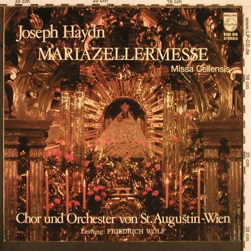 Haydn,Joseph: Mariazeller Messe, Missa Cellensis, Philips (9105 014), A Typ: LP Best.-Nr.: K904 Preis: 7,50 Euro