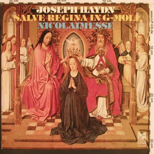 Haydn,Joseph: Salve Regina in g-moll,Nicolaimesse, FSM (FSM 43040), D, 1979 Typ: LP Best.-Nr.: K905 Preis: 6,00 Euro