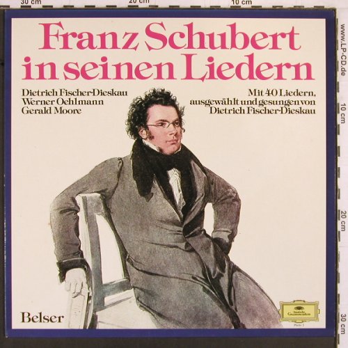 Schubert,Franz: In seinen Liedern(zum Buch) Platte2, D.Gr./ Belser Verlag (0666 908), D, Ri Typ: LP Best.-Nr.: K911 Preis: 6,00 Euro