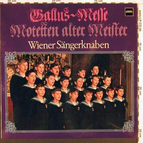 Wiener Sängerknaben: Gallus-Messe,Motetten alter Meister, Acanta, Cover wellig(DC 21.303), D, 1972 - LP - K917 - 6,00 Euro