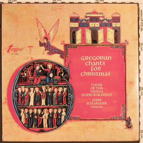 V.A.Gregorian Chants for Christmas: Choir of the Vienna Hofburgkapelle, Turnabout Vox (TV 34181S), US, FS-New Typ: LP Best.-Nr.: K928 Preis: 9,00 Euro