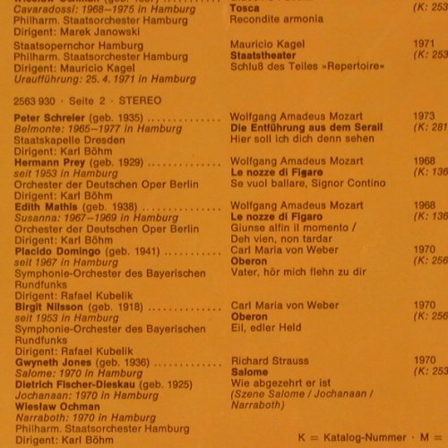 V.A.Die Hamburgische Staatsoper: Von der Jahrh.Wende b.z.Jubiläum, D.Gr. Dokumente (2721 176), D,FS-New, 1977 Typ: 2LP Best.-Nr.: K939 Preis: 12,50 Euro