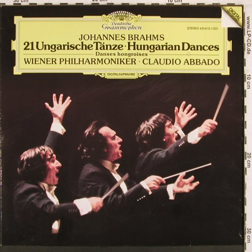 Brahms,Johannes: 21 Ungarische Tänze, D.Gr.(410 615-1), D,like new, 1984 - LP - K947 - 9,00 Euro