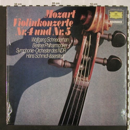 Mozart,Wolfgang Amadeus: Violinkonzerte Nr.4 & 5, FS-New, D.Gr. Resonance(2535 124), D,Ri,  - LP - K950 - 12,50 Euro