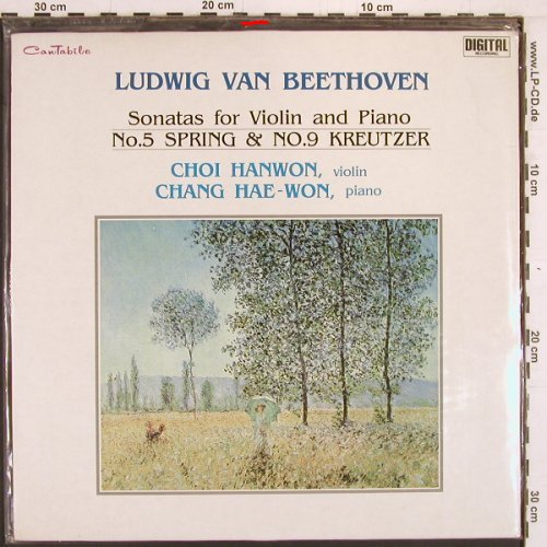Beethoven,Ludwig van: Sonatas for Violin&Piano,No 5, 9, Cantabile,FS-New(SXCR-009), Korea, 1989 - LP - K961 - 70,00 Euro