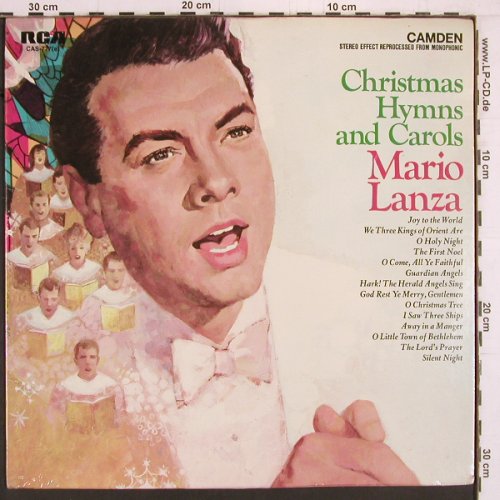 Lanza,Mario: Christmas Hymns and Carols, RCA Camden (CAS-7778(e)), US, FS-New, 1963 Typ: LP Best.-Nr.: K965 Preis: 9,00 Euro
