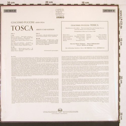 Puccini,Giacomo: Tosca-Highlights, ital.,  FS-New, RCA Victor Red Seal(LSC 2841-B), D,  - LP - K972 - 9,00 Euro