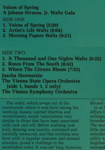 Strauss,Johann: Voices of Spring Vol.2, FS-New, Pickwick(PMC-7001), US, 1978 - LP - K980 - 14,00 Euro