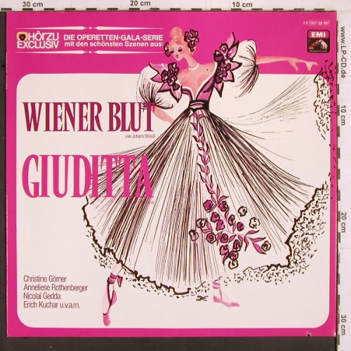 Strauss,Johann: Wiener Blut / Giuditta.. Szenen aus, EMI/HörZu(057-28 197), D,Ri, co,  - LP - K989 - 7,50 Euro