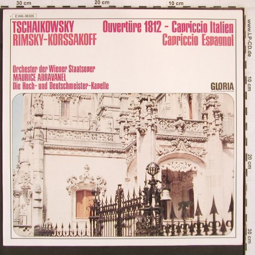Tschaikowsky,Peter/Rimsky-Korssak.: Ouvertüre 1812 / Capriccio Espagnol, Gloria (C 045-90 325), D Typ: LP Best.-Nr.: K990 Preis: 7,50 Euro