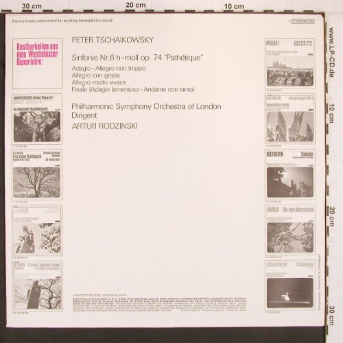 Tschaikowsky,Peter: Sinfonie Nr.6, (Like New), Gloria (C 045-90 342), D Typ: LP Best.-Nr.: K993 Preis: 7,50 Euro