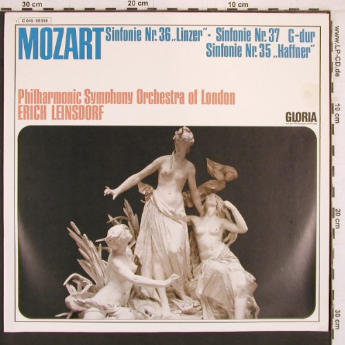 Mozart,Wolfgang Amadeus: Sinfonien Nr.35, 36 & 37, Gloria(C 045-90 318), D,  - LP - K996 - 7,50 Euro