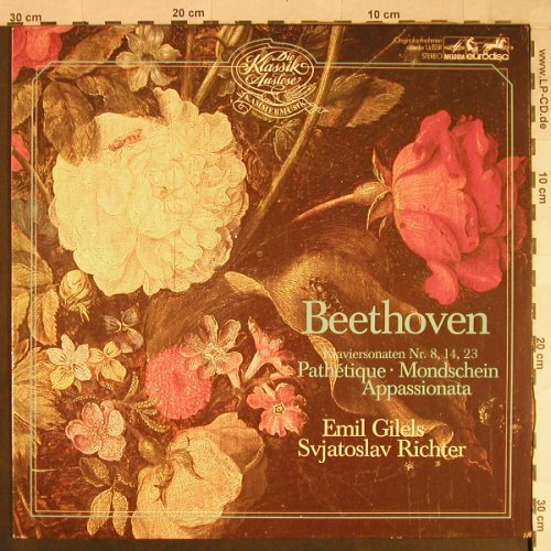Beethoven,Ludwig van: Klaviersonaten Nr.8,14,23, Eurodisc/Melodia(25 946 HK), D,  - LP - L1108 - 6,00 Euro