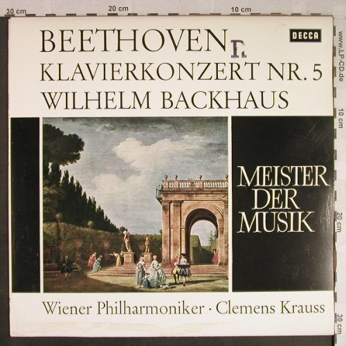 Beethoven,Ludwig van: Klavierkonzert Nr.5, m-/vg+, Decca Meister der Musik(MD 1007), D,  - LP - L1113 - 7,50 Euro
