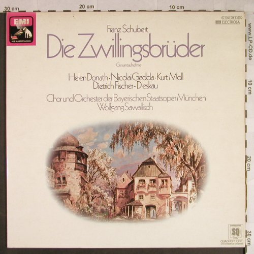 Schubert,Franz: Die Zwillingsschwestern,Foc, EMI(C 065-28 833), D, 1975 - LPQ. - L1120 - 6,00 Euro