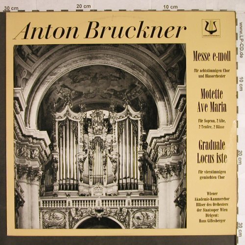 Bruckner,Anton: Messe e-moll,Motette Ave Maria, Christophorus(SCGLY 75824), D,  - LP - L1158 - 5,00 Euro