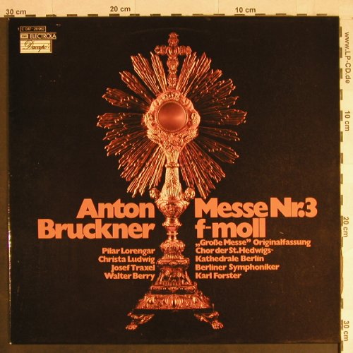 Bruckner,Anton: Messe Nr.3 f-moll, Dacapo/EMI(C 047-28 962), D, Ri, 1962 - LP - L1159 - 5,00 Euro