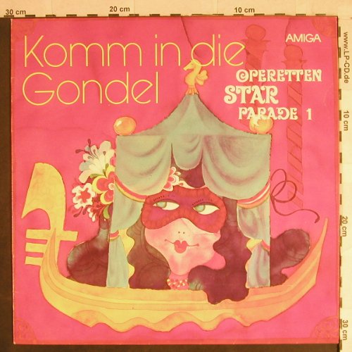 V.A.Operetten Star Parade 1: Komm in die Gondel, Amiga(8 45 092), DDR, 1980 - LP - L1187 - 5,00 Euro