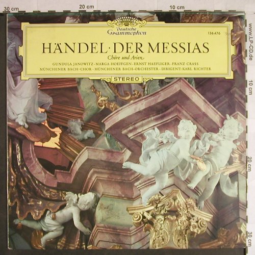 Händel,Georg Friedrich: Der Messias - Chöre und Arien, D.Gr.(136 476), D,  - LP - L1193 - 5,00 Euro