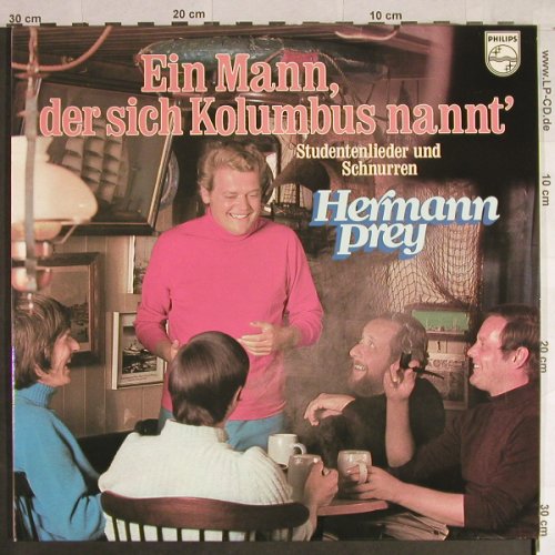 Prey,Herman: Ein Mann,Der Sich Kolumbus Nannt', Philips(6305 018), D,  - LP - L1200 - 6,00 Euro