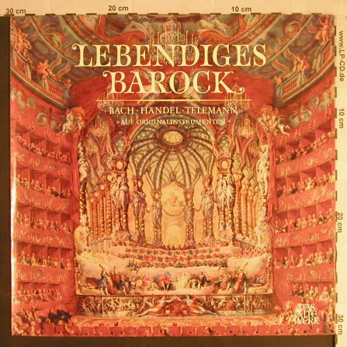 V.A.Lebendiges Barock: Telemann,J.S.Bach,Händel,Foc, 6 Tr., Telefunken(SAW 9516-M), D,  - LP - L1226 - 5,00 Euro