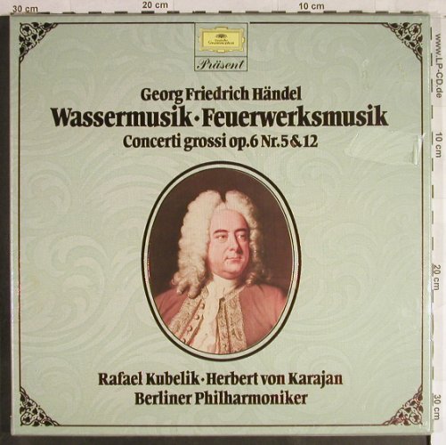 Händel,Georg Friedrich: WasserMusik-Feuerwerksmusik/Concert, D.Gr., Box(2726 520), D, FS-New,  - 2LP - L1259 - 14,00 Euro