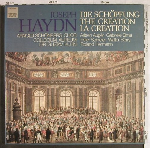 Haydn,Joseph: Die Schöpfung,Box, Harmonia Mundi(157-99 944/45), D, 1982 - 2LP - L1279 - 7,50 Euro