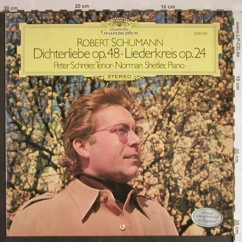 Schumann,Robert: Dichterliebe / Liederkreis op.24, Deutsche Grammophon(2530 353), UK/D, 1972 - LP - L1296 - 6,00 Euro